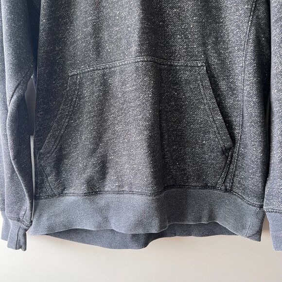 Billabong Pullover Hoodie Mens Sz Medium Kangaroo Pocket Dark Gray Beach Surf - Picture 5 of 11